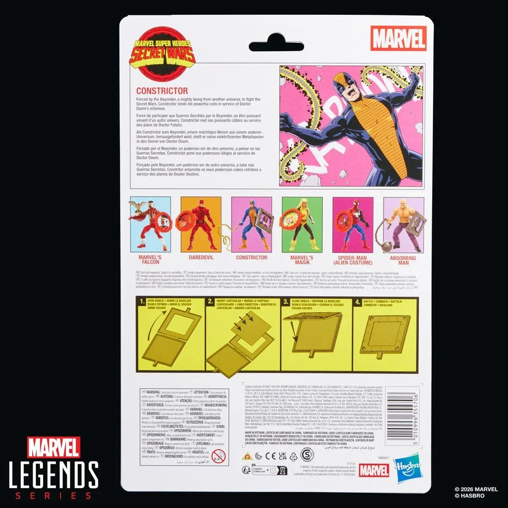 Secret Wars Marvel Legends Constrictor 6-Inch Action Figure