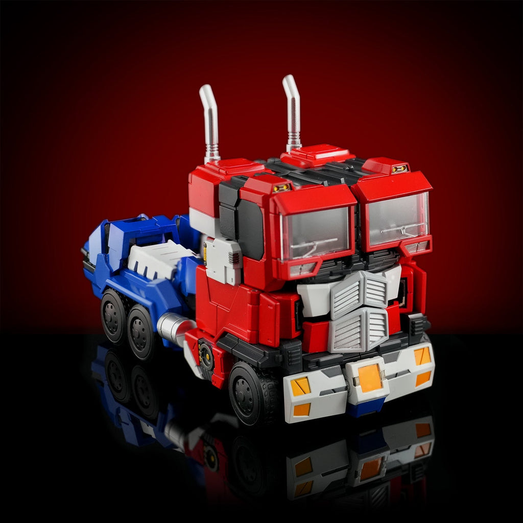 Transformers Optimus Prime Combot Diecast Figure 19cm | LED Light-Up