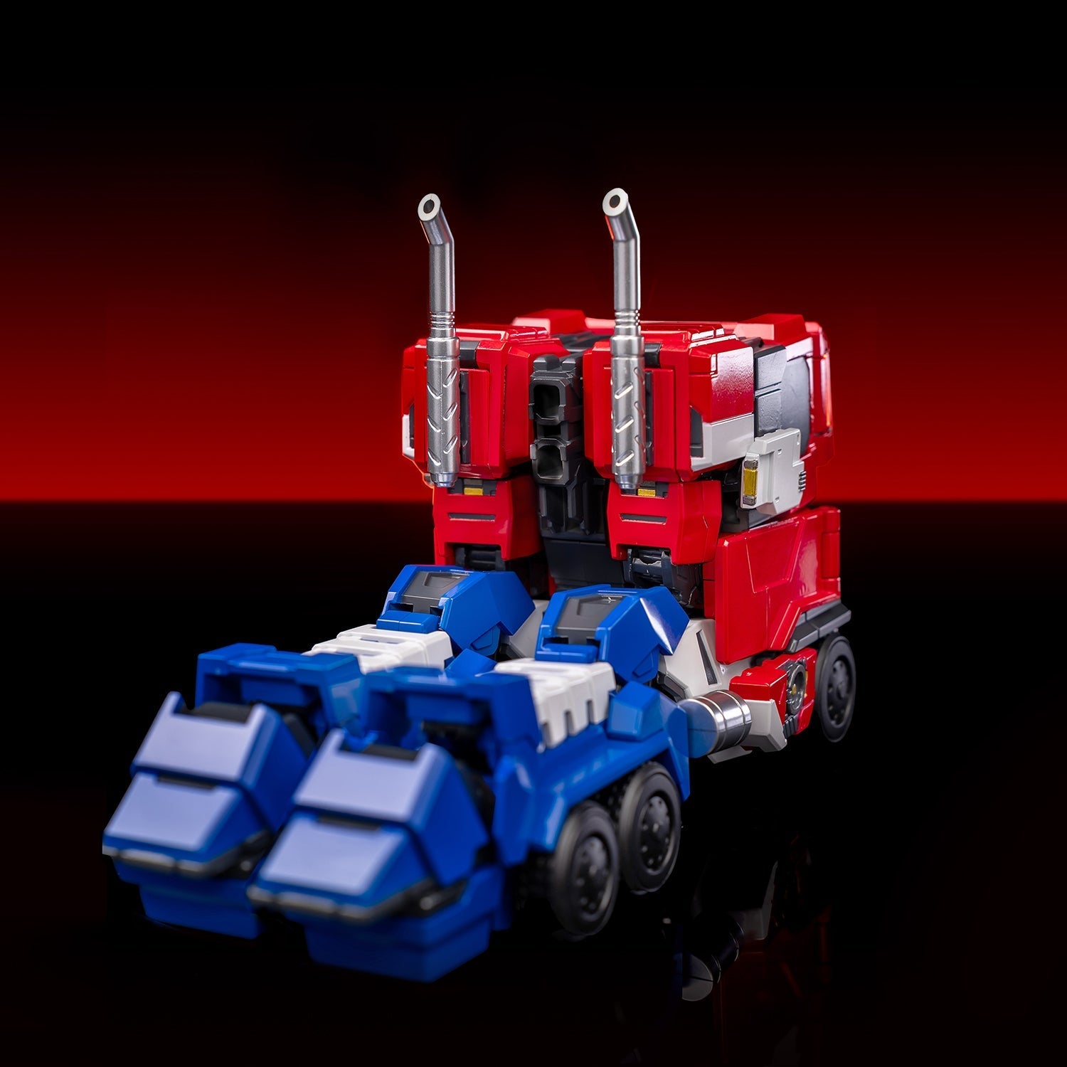 Transformers Optimus Prime Combot Diecast Figure 19cm | LED Light-Up