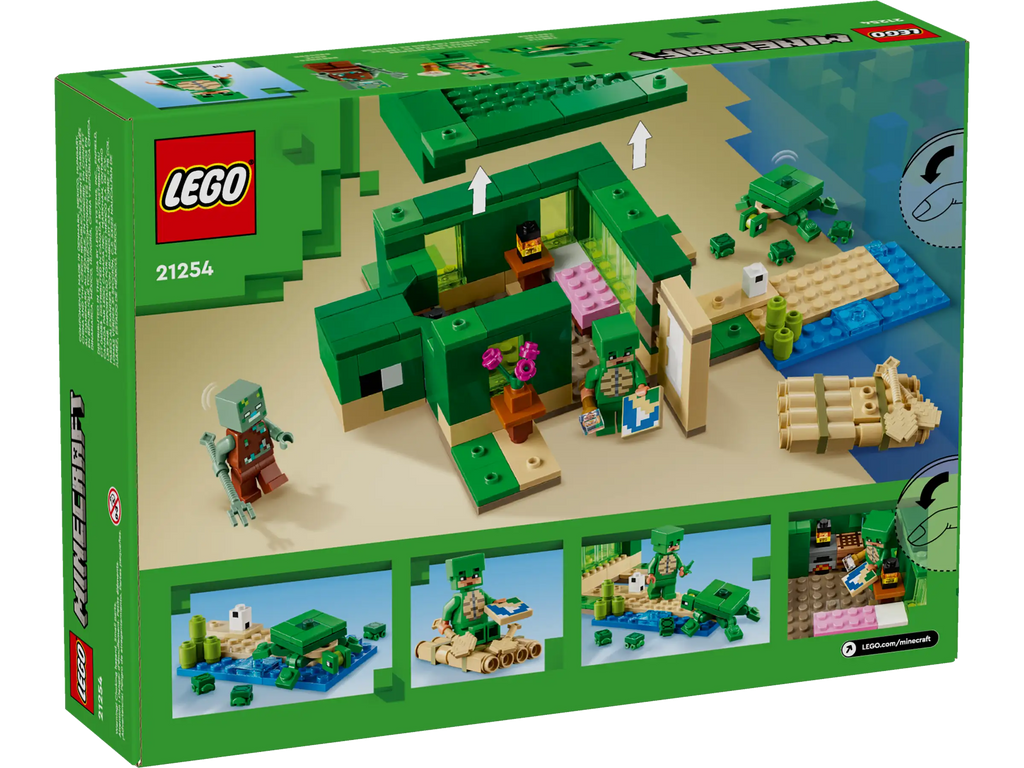 LEGO Minecraft 21254 The Turtle Beach House
