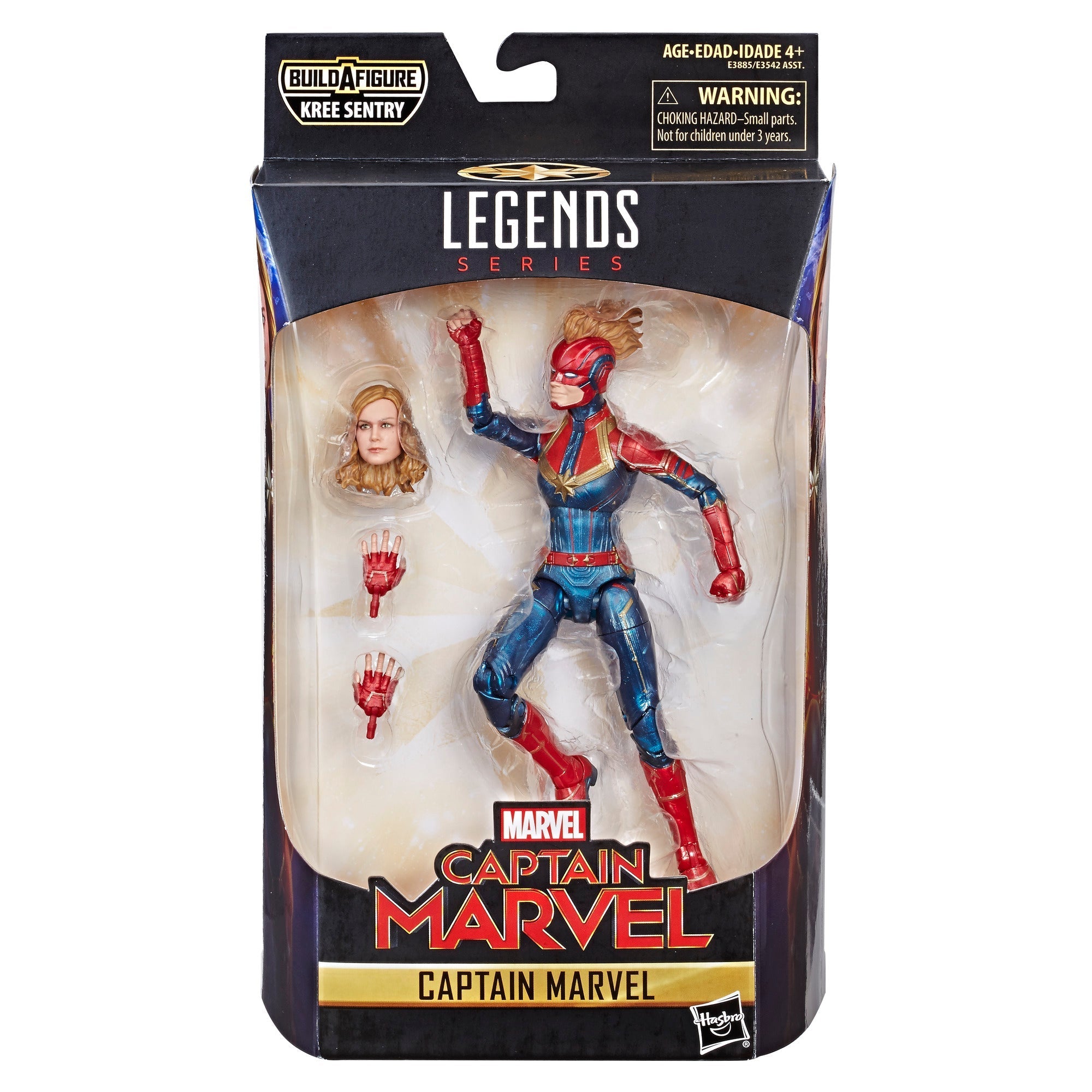 Captain Marvel Marvel Legends Captain Marvel (Helmet)