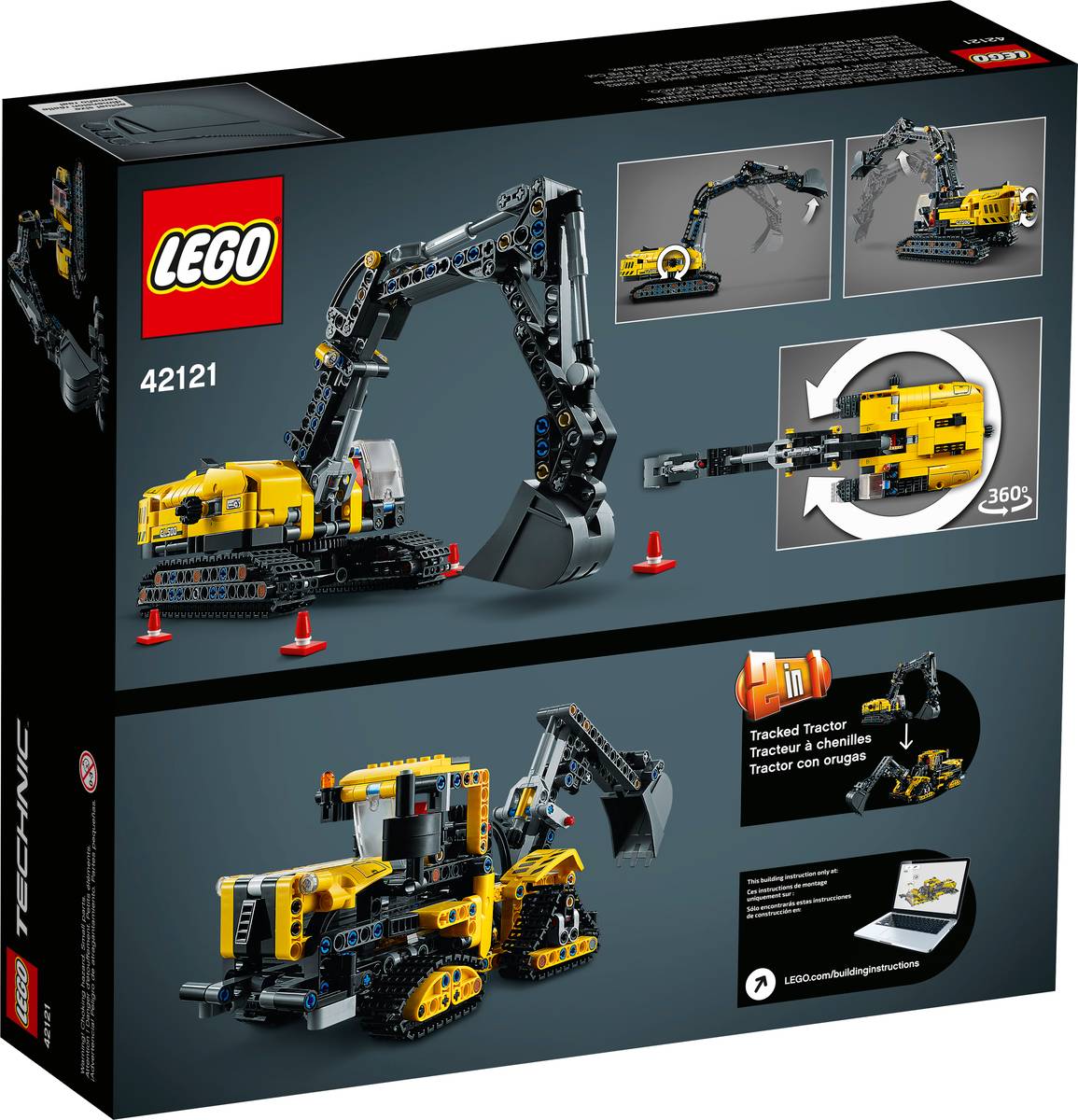 LEGO Technic 42121 Heavy-Duty Excavator