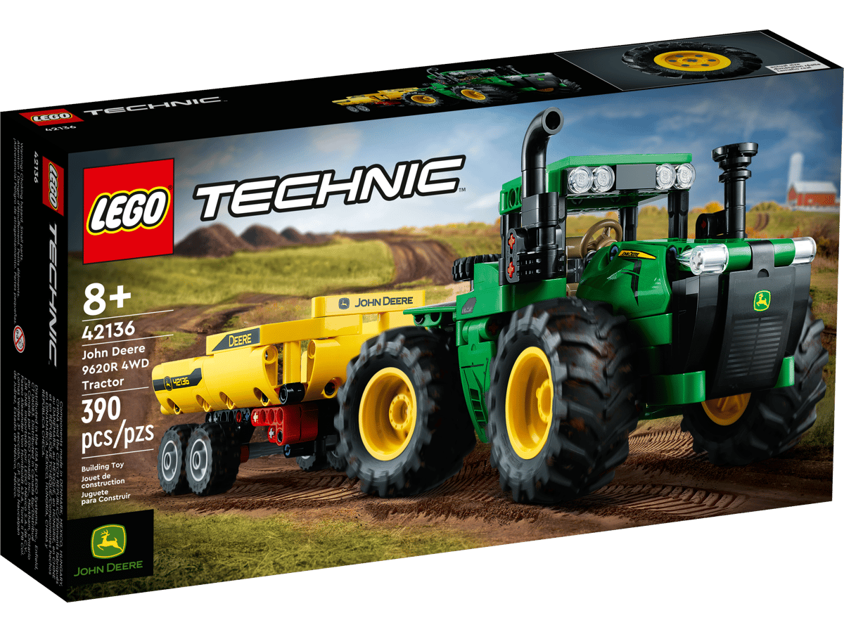 LEGO Technic 42136 John Deere 9620R 4WD Tractor