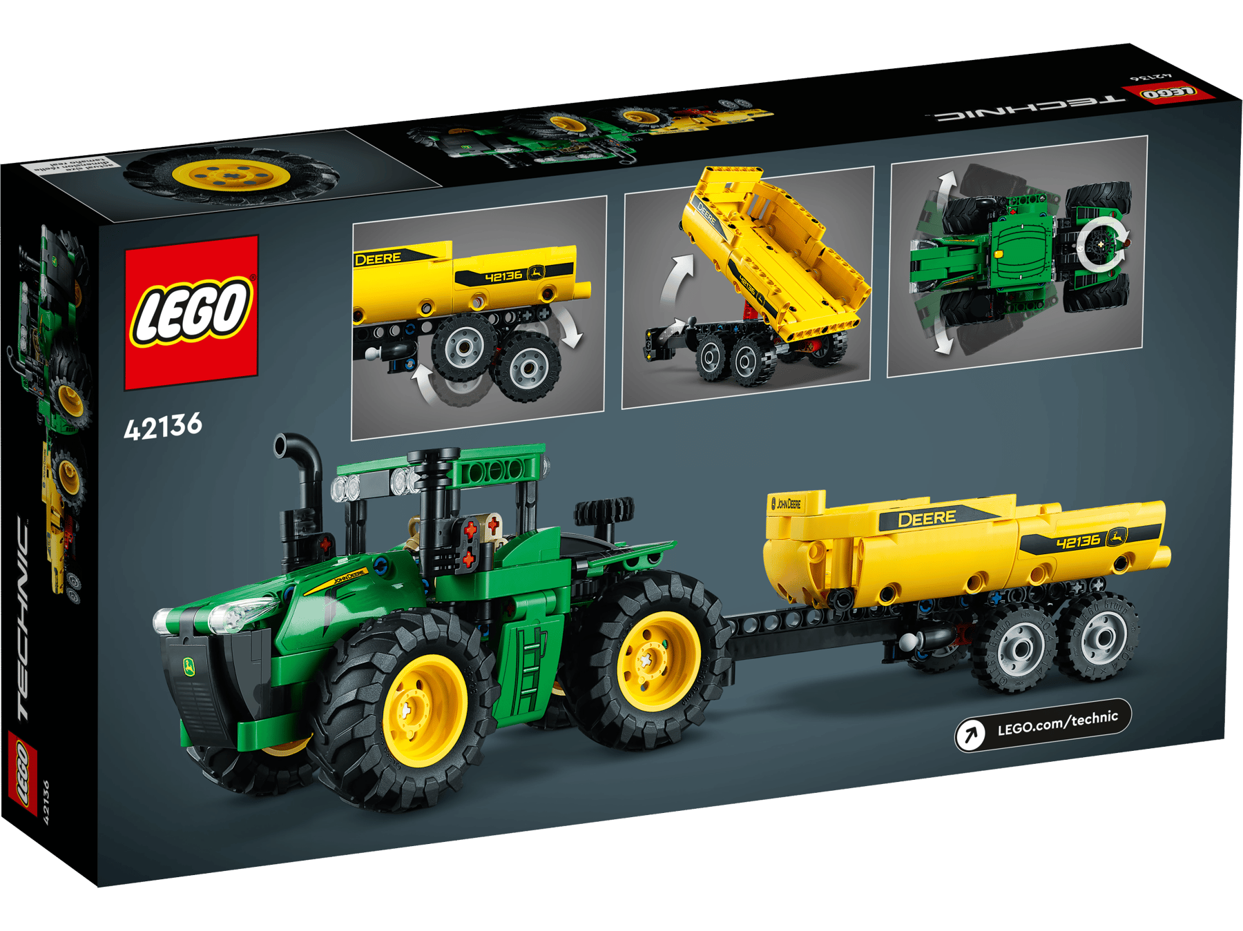 LEGO Technic 42136 John Deere 9620R 4WD Tractor