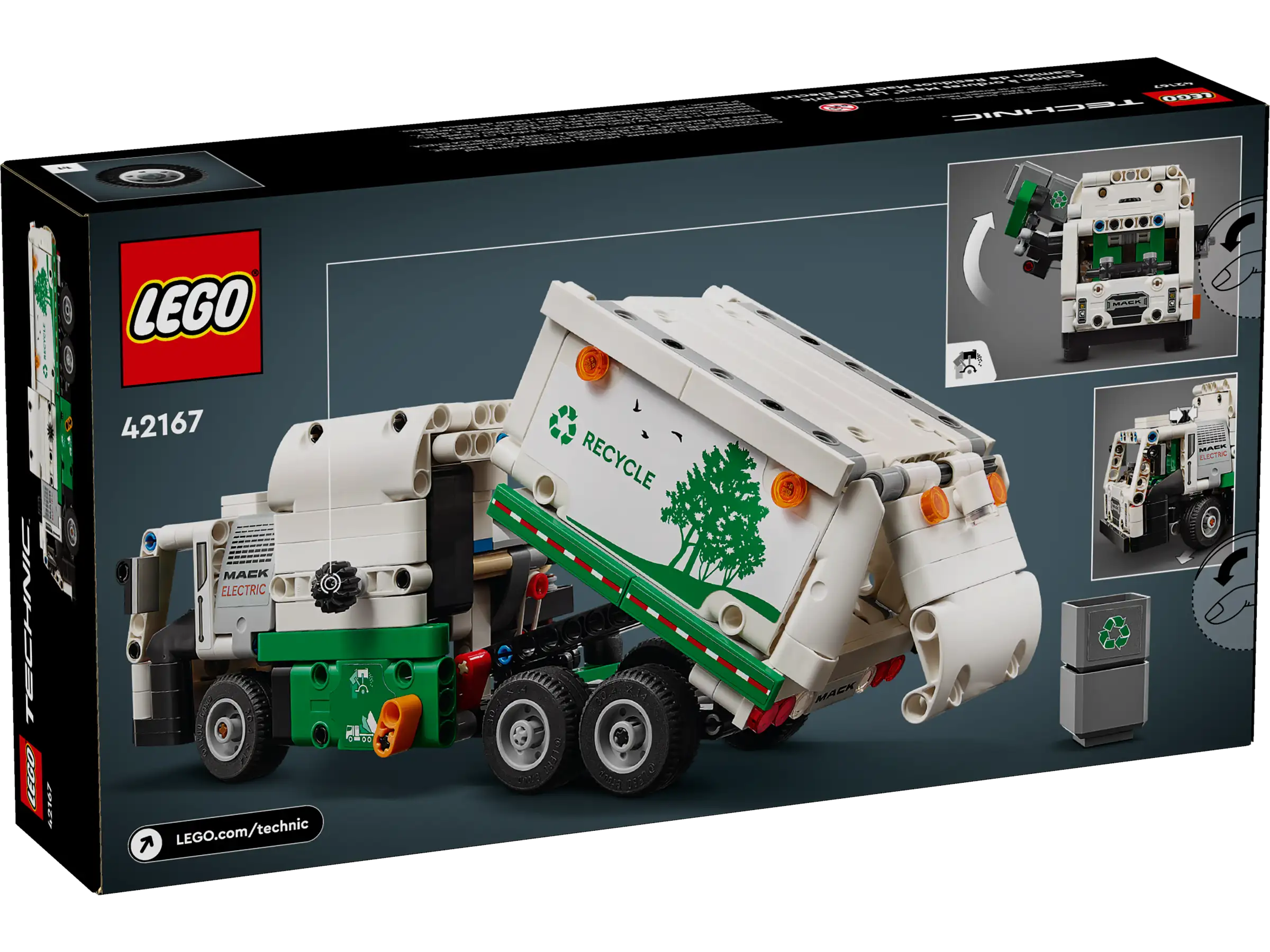 LEGO Technic 42167 Mack LR Electric Garbage Truck