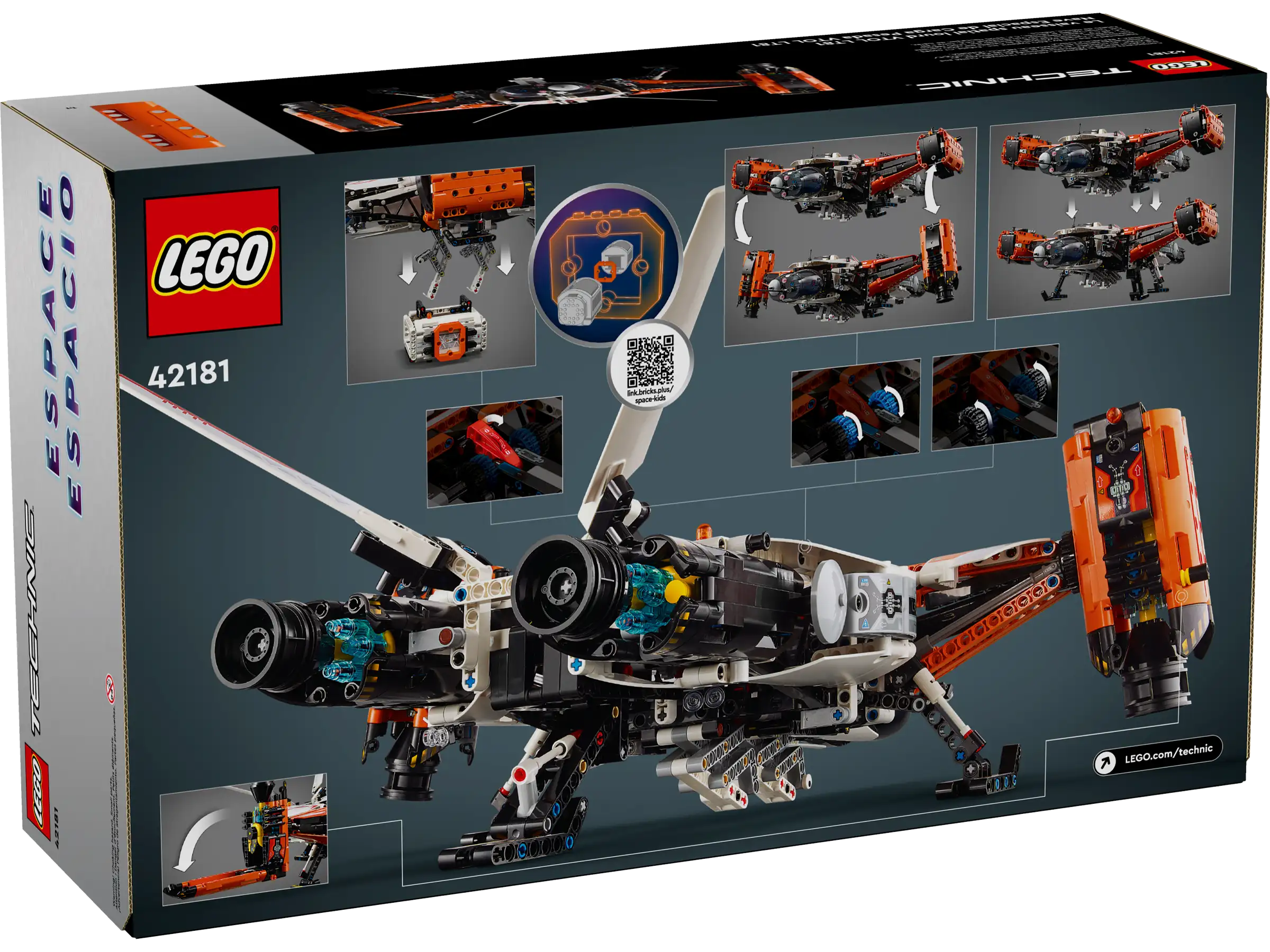 LEGO Technic 42181 VTOL Heavy Cargo Spaceship LT81