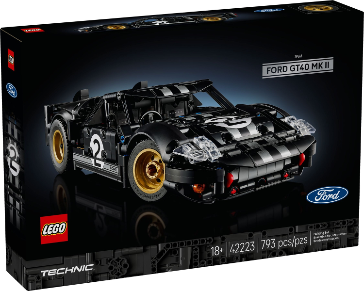 LEGO Technic 42223 Ford GT40 MKII Race Car
