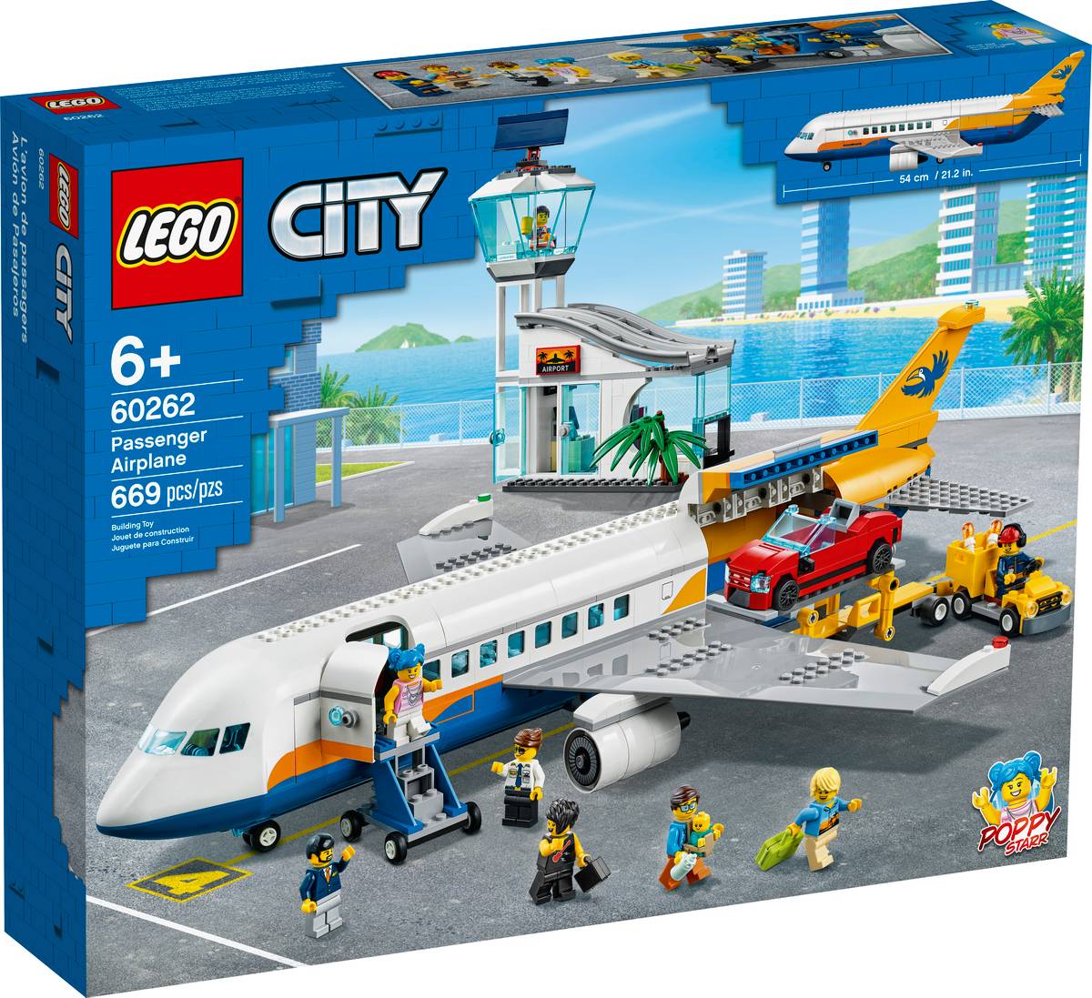 LEGO City 60262 Passenger Airplane