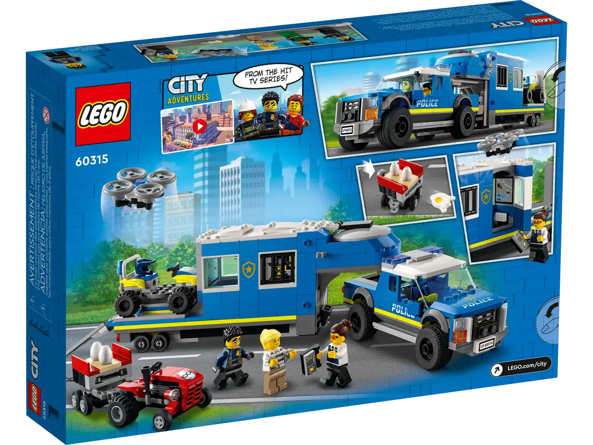 LEGO City 60315 Police Mobile Command Truck