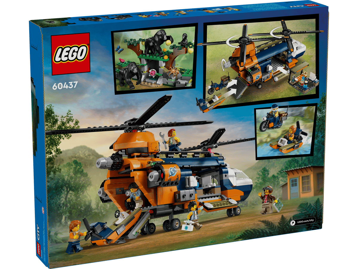 LEGO City 60437 Jungle Explorer Helicopter