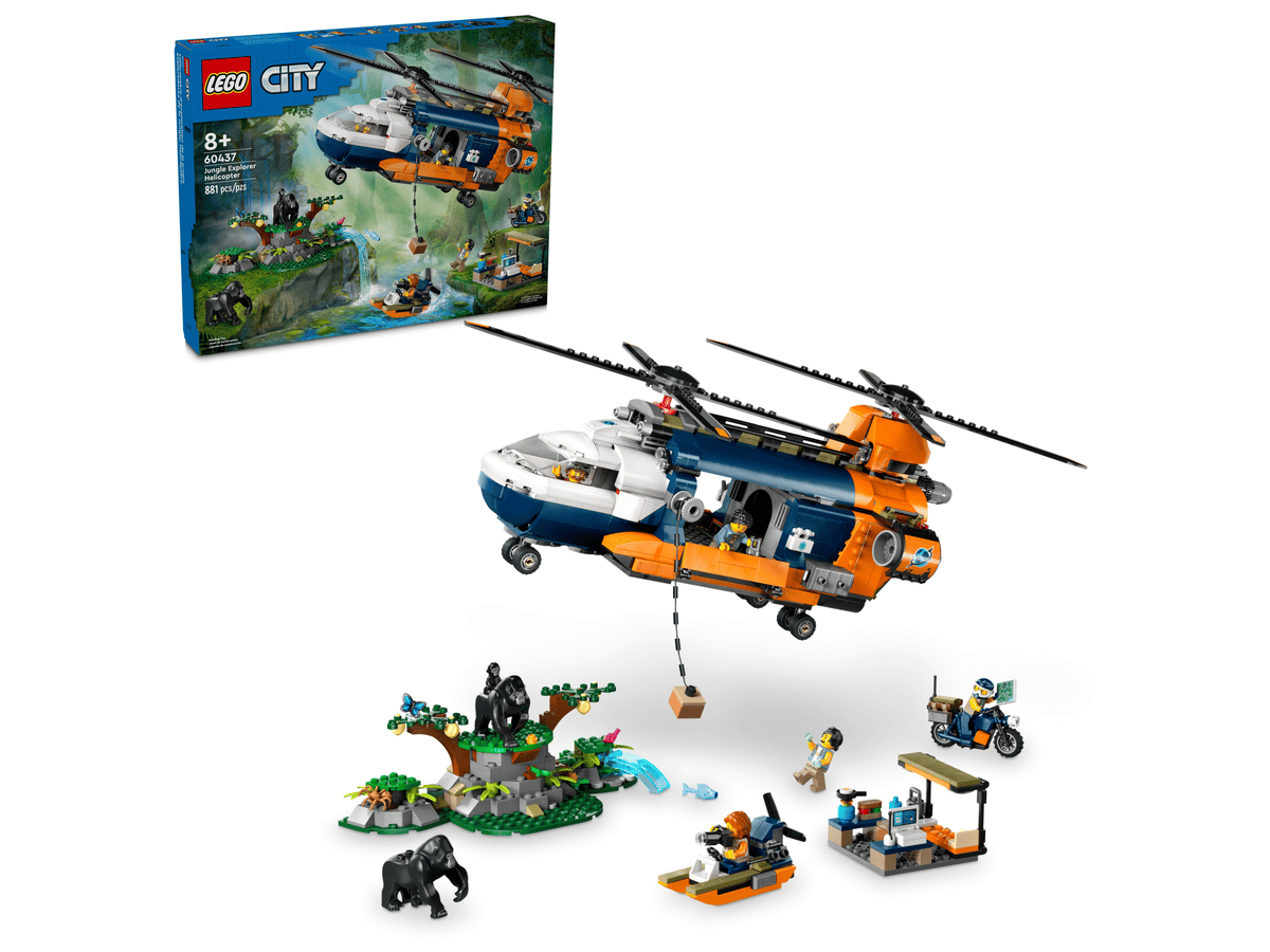 LEGO City 60437 Jungle Explorer Helicopter