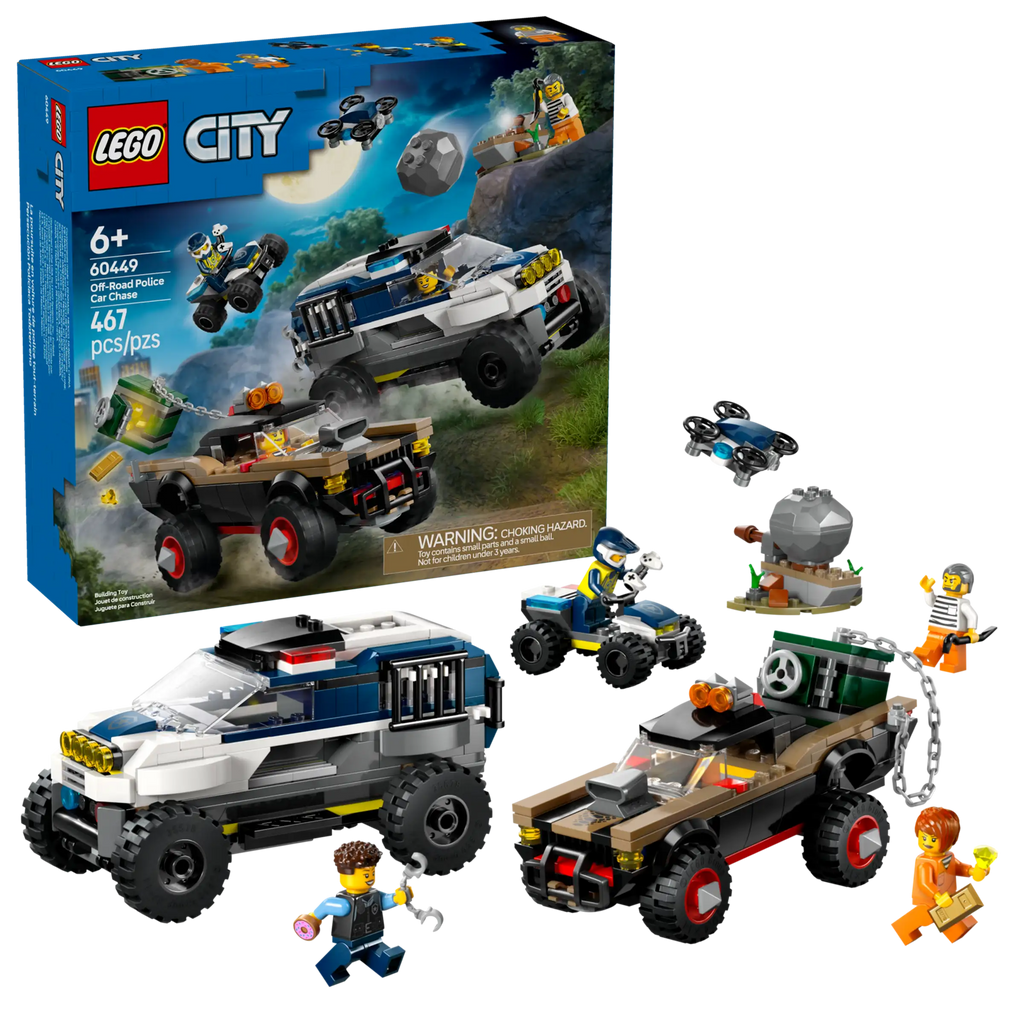 LEGO City 60449 Off-Road Police Car Chase