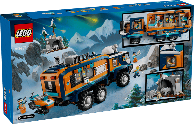 LEGO City 60471 Arctic Explorer Science Lab Truck