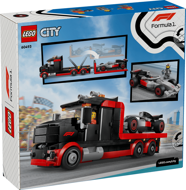 LEGO City 60493 F1® Display Truck with Audi F1® Race Car