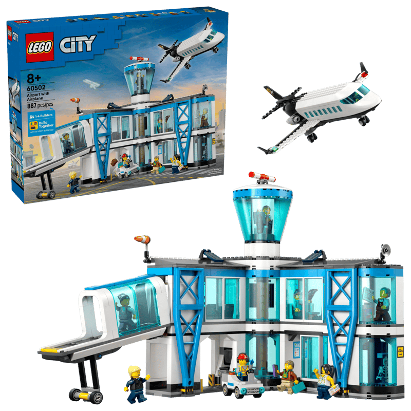 LEGO City 60502 Airport with Airplane