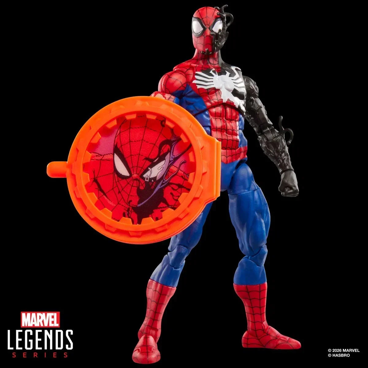 Secret Wars Marvel Legends Series Spider-Man (Alien Costume) 6-Inch Action Figure