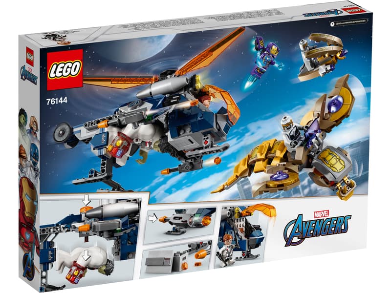 LEGO Marvel 76144 Avengers Hulk Helicopter Rescue