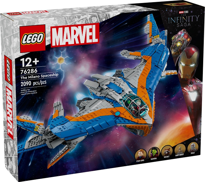 LEGO Marvel 76286 The Milano Spaceship