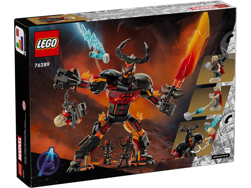 LEGO Marvel 76289 Thor vs. Surtur Construction Figure