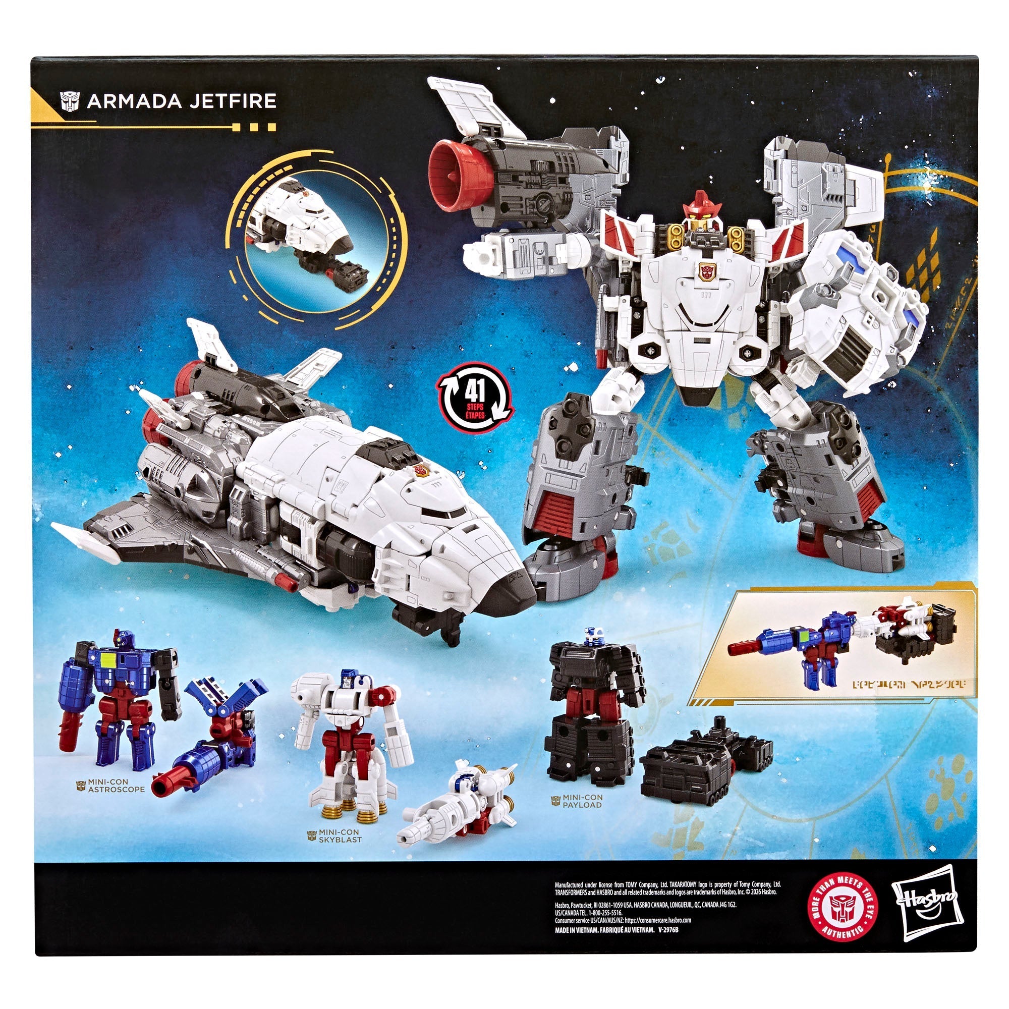 Transformers Age of the Primes Commander Class Armada Jetfire Figure