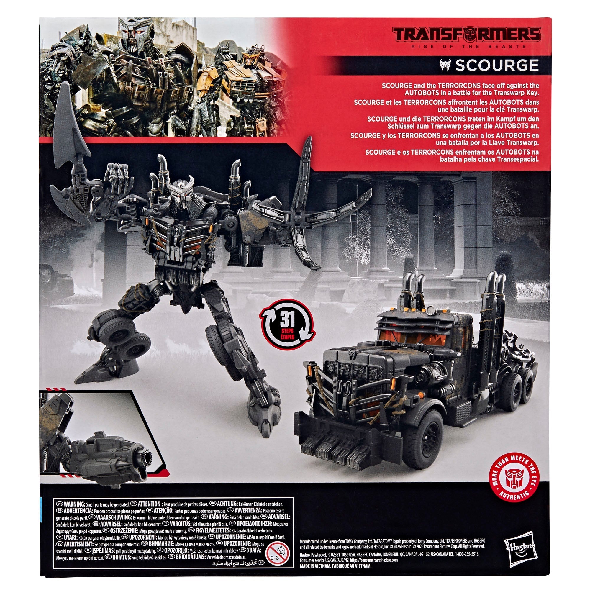 Transformers Studio Series Rise Of The Beasts Leader Class Scourge