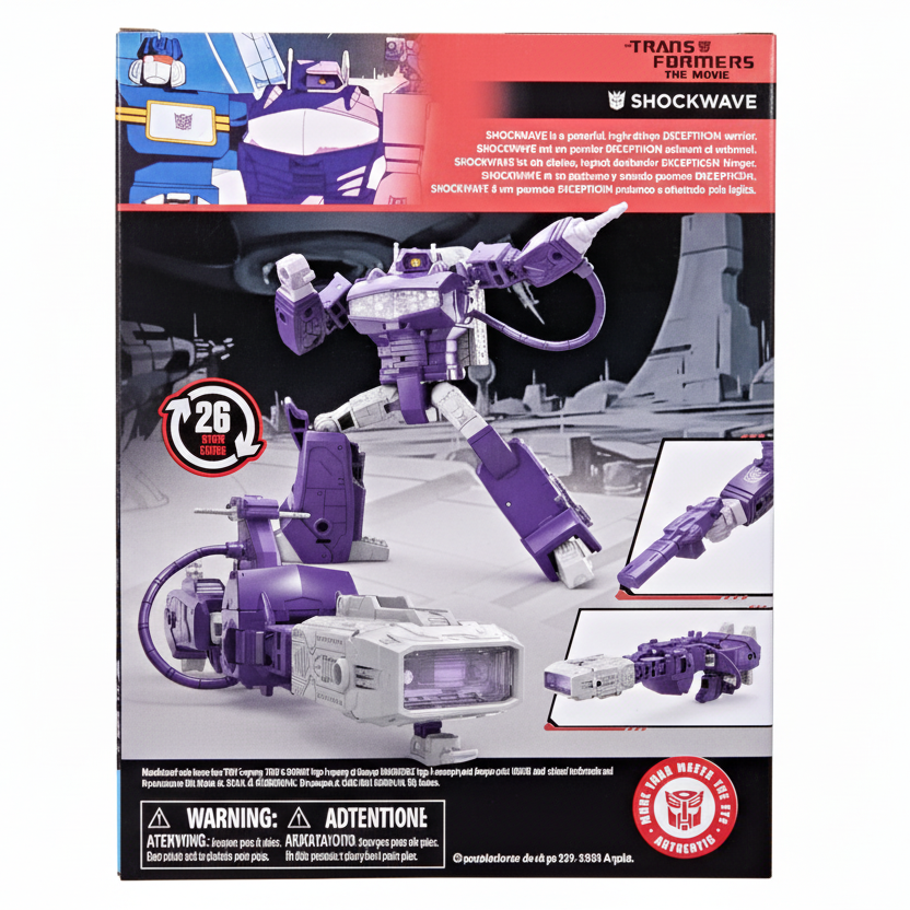 Transformers Studio Series The Transformers: The Movie Voyager Class Shockwave
