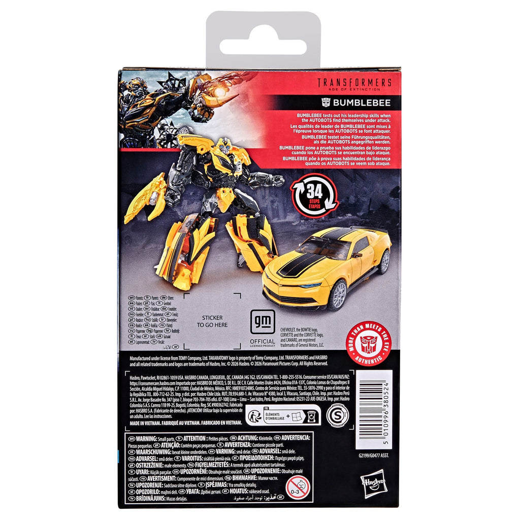 Transformers Studio Series Transformers: Age Of Extinction Deluxe Class Bumblebee