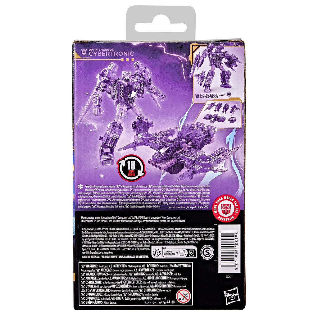 Transformers Age of the Primes Dark Energon Cybertronic Deluxe Class Action Figure