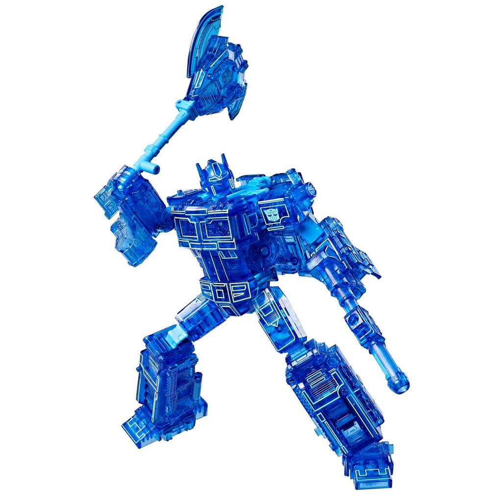 Transformers Age of the Primes Energon Optimus Prime Voyager Class Action Figure