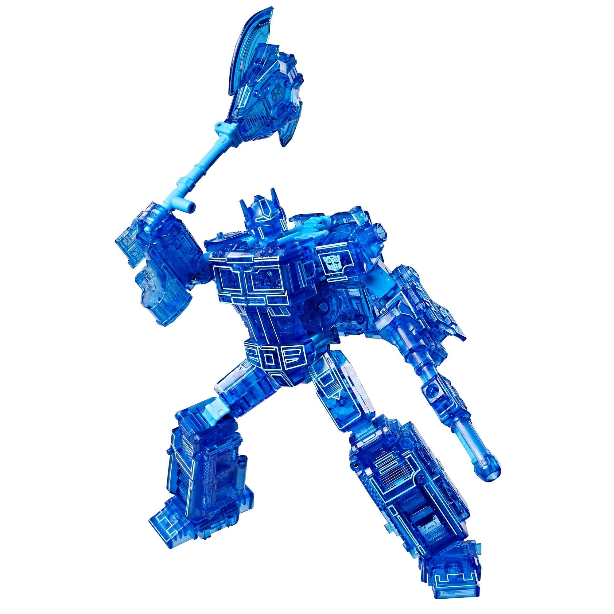 Transformers Age of the Primes Energon Optimus Prime Voyager Class Action Figure