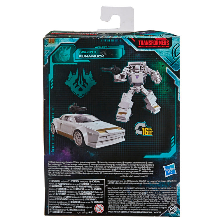 Transformers Generations War for Cybertron Deluxe WFC-E37 Runamuck