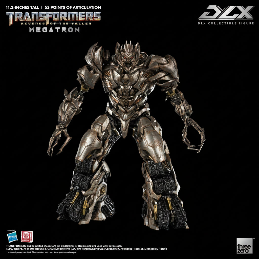 Transformers: Revenge of the Fallen – DLX Megatron Collectible Figure | threezero x Hasbro