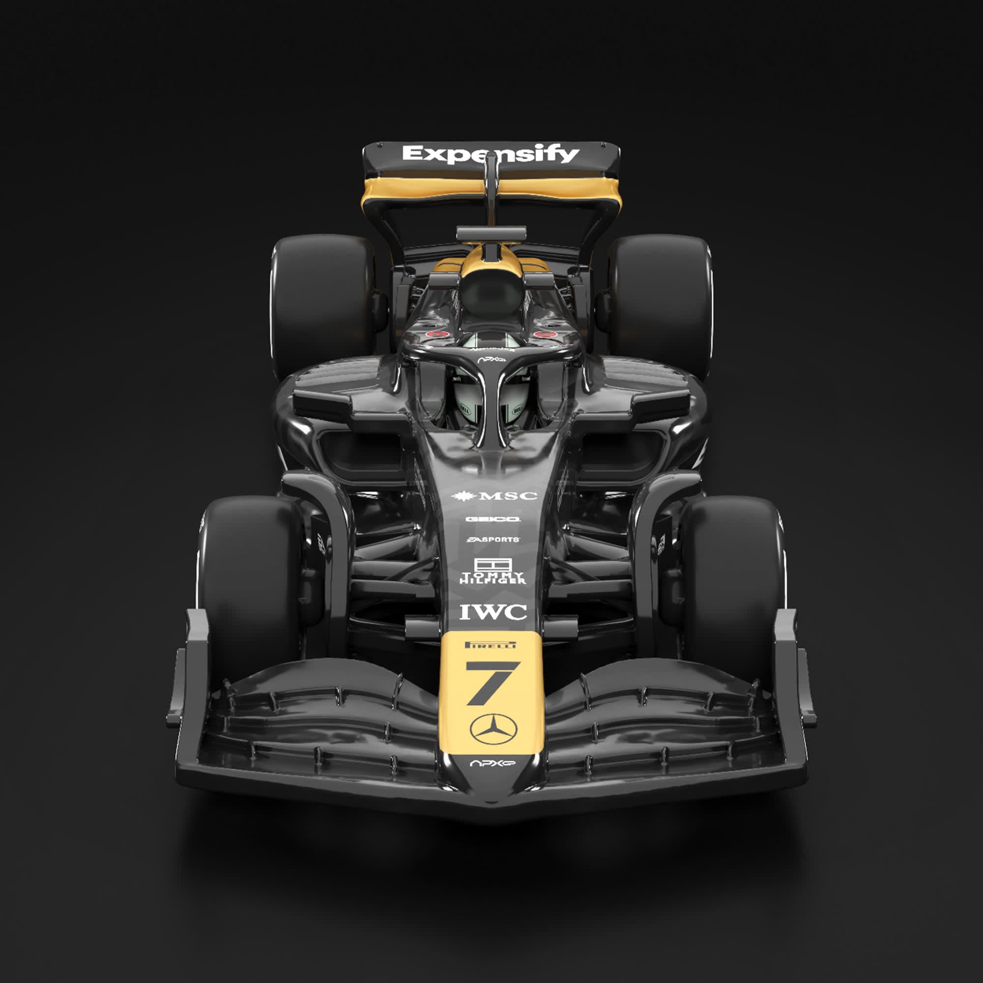 JMT03-DC01 Hot Wheels x F1 The Movie Vehicle