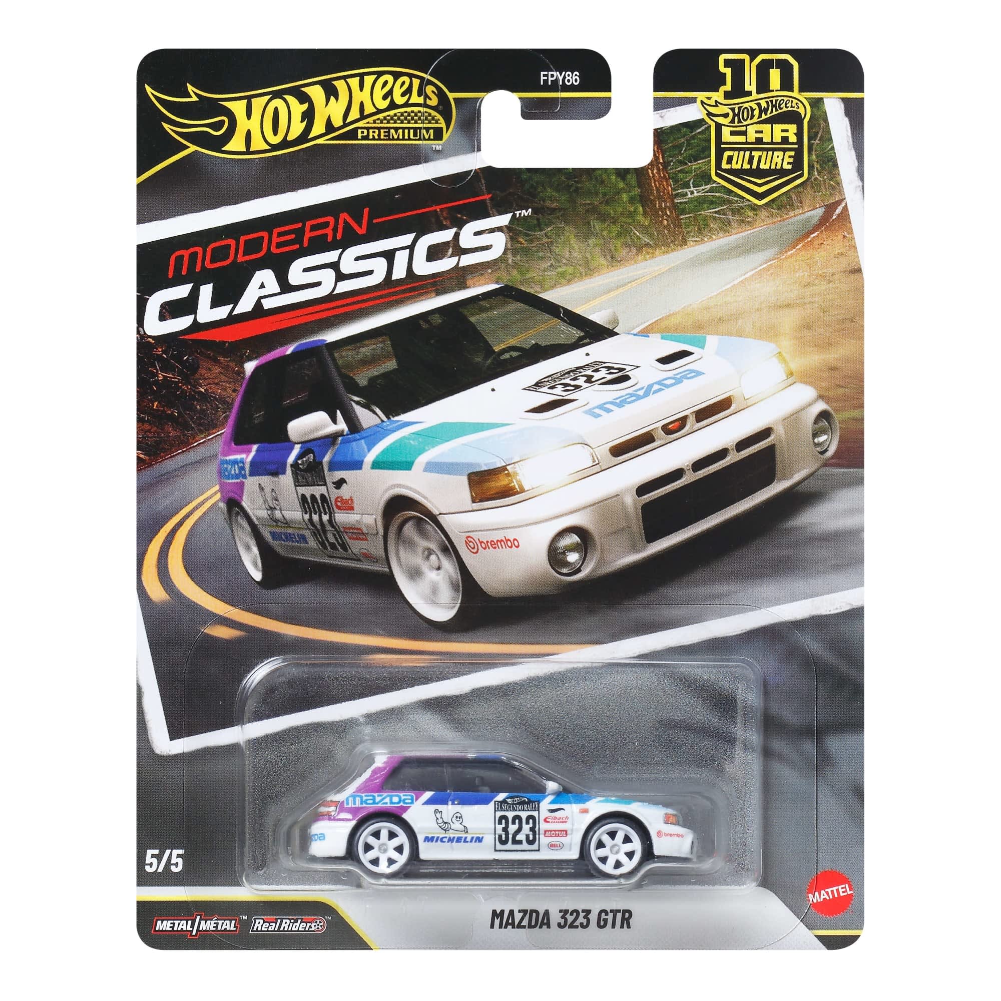 HWJKF17 Hot Wheels Premium Car Culture Modern Classics Mazda 323 GTR