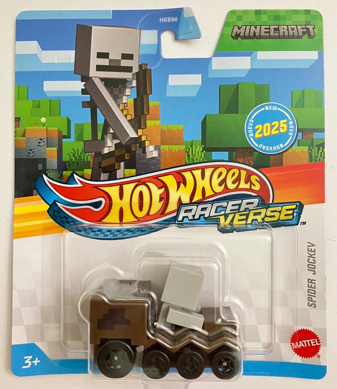 HWHRT38 Hot Wheels Racerverse Minecraft Spider Jockey