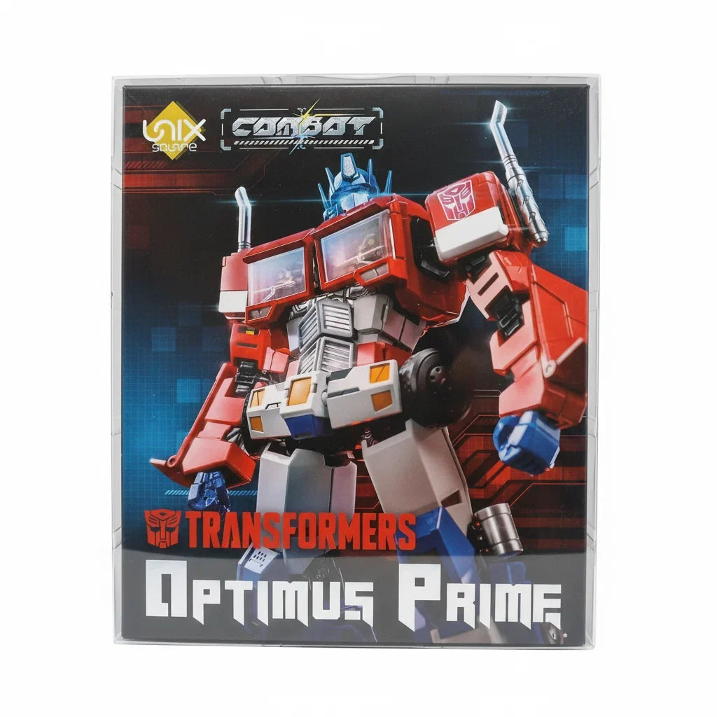 Transformers Optimus Prime Combot Diecast Figure 19cm | LED Light-Up