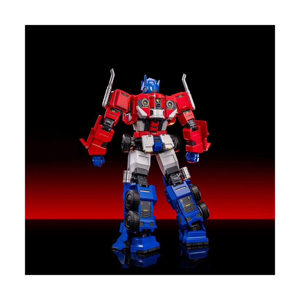 Transformers Optimus Prime Combot Diecast Figure 19cm | LED Light-Up